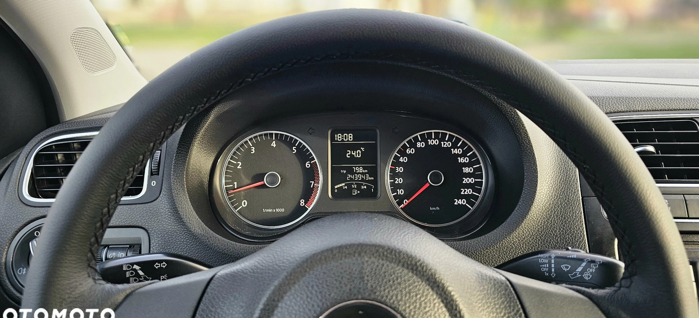 Volkswagen Polo cena 21499 przebieg: 243943, rok produkcji 2009 z Góra małe 154